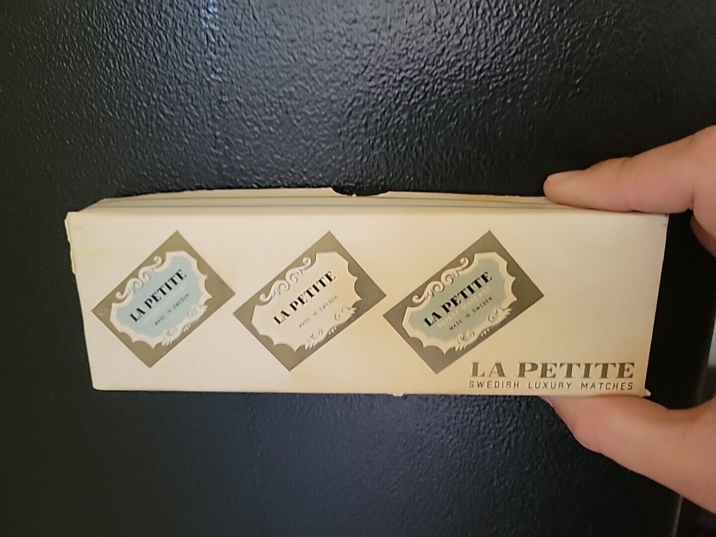Full Box 16 full Boxes Vintage La PETITE Swedish LUXURY Wood MATCHES Matchboxes