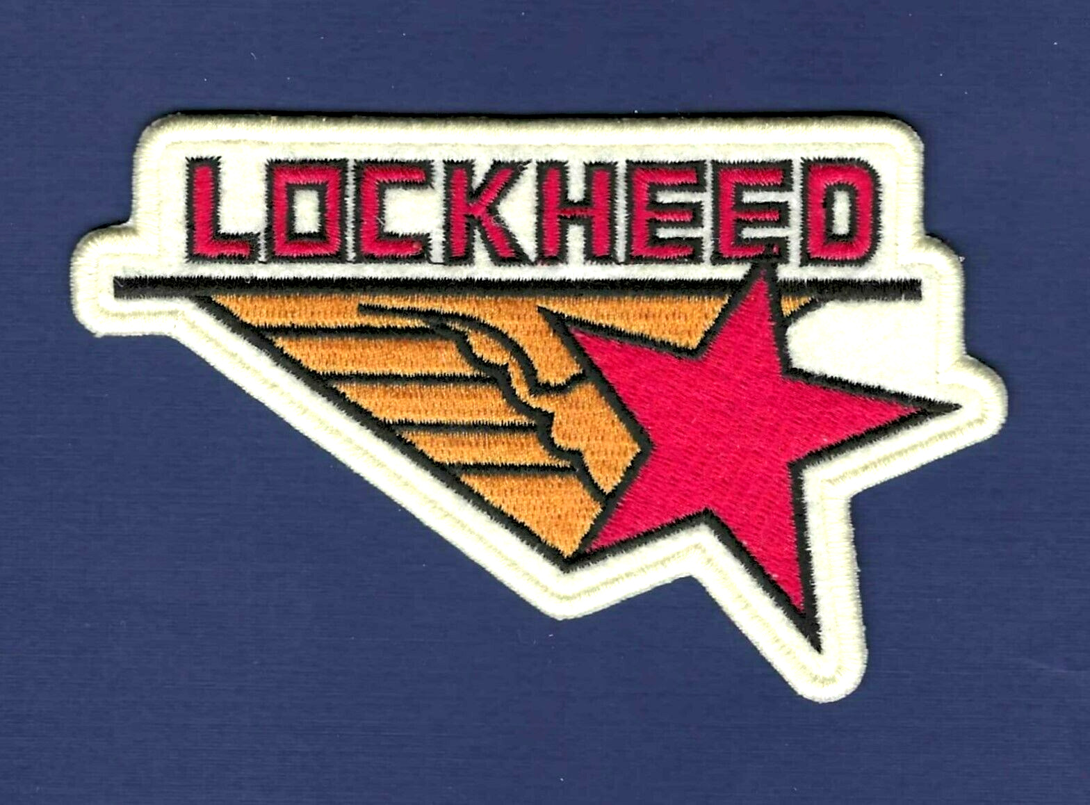 Lockheed Corporation Vintage Logo Patch