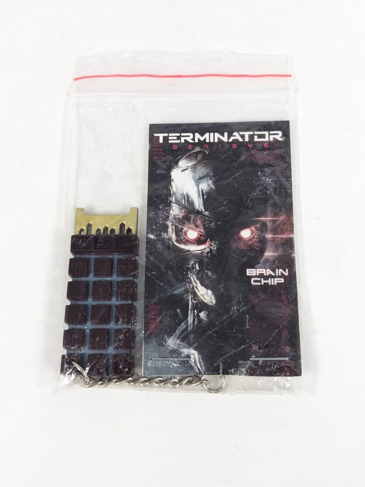 Terminator Genisys Brain Chip Keychain - Loot Crate Exclusive Brand New In Bag