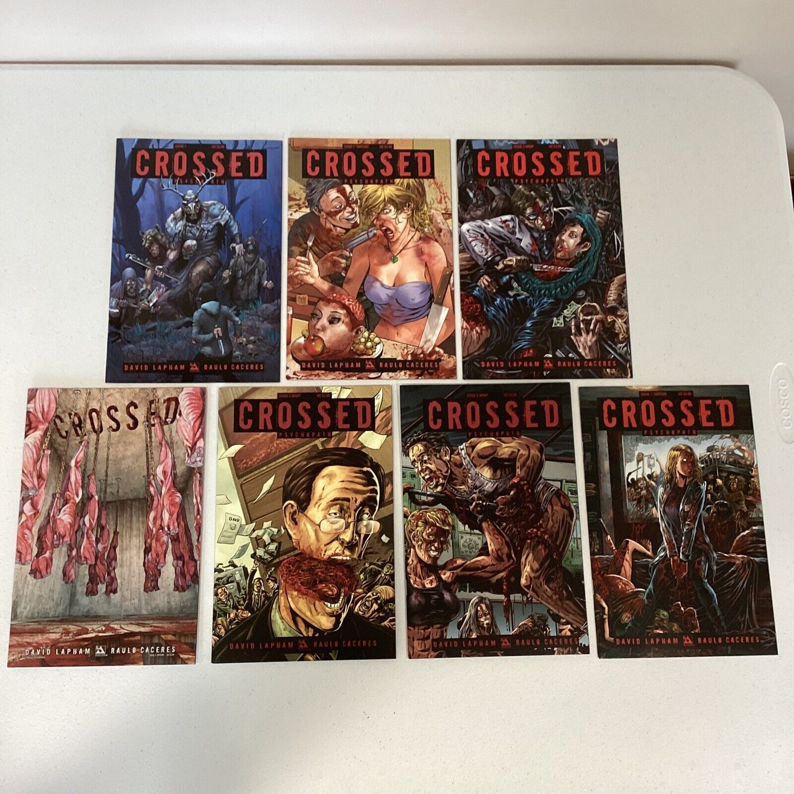 Crossed Psychopath #1-7 Set Avatar Press (CR02)