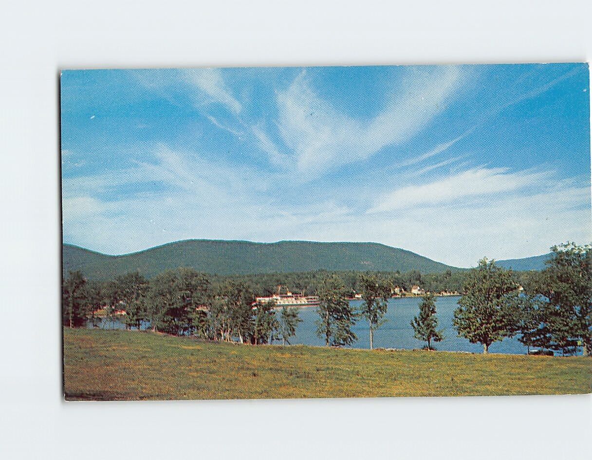 Postcard Red Hill & Lake Winnipesaukee Center Harbor New Hampshire USA