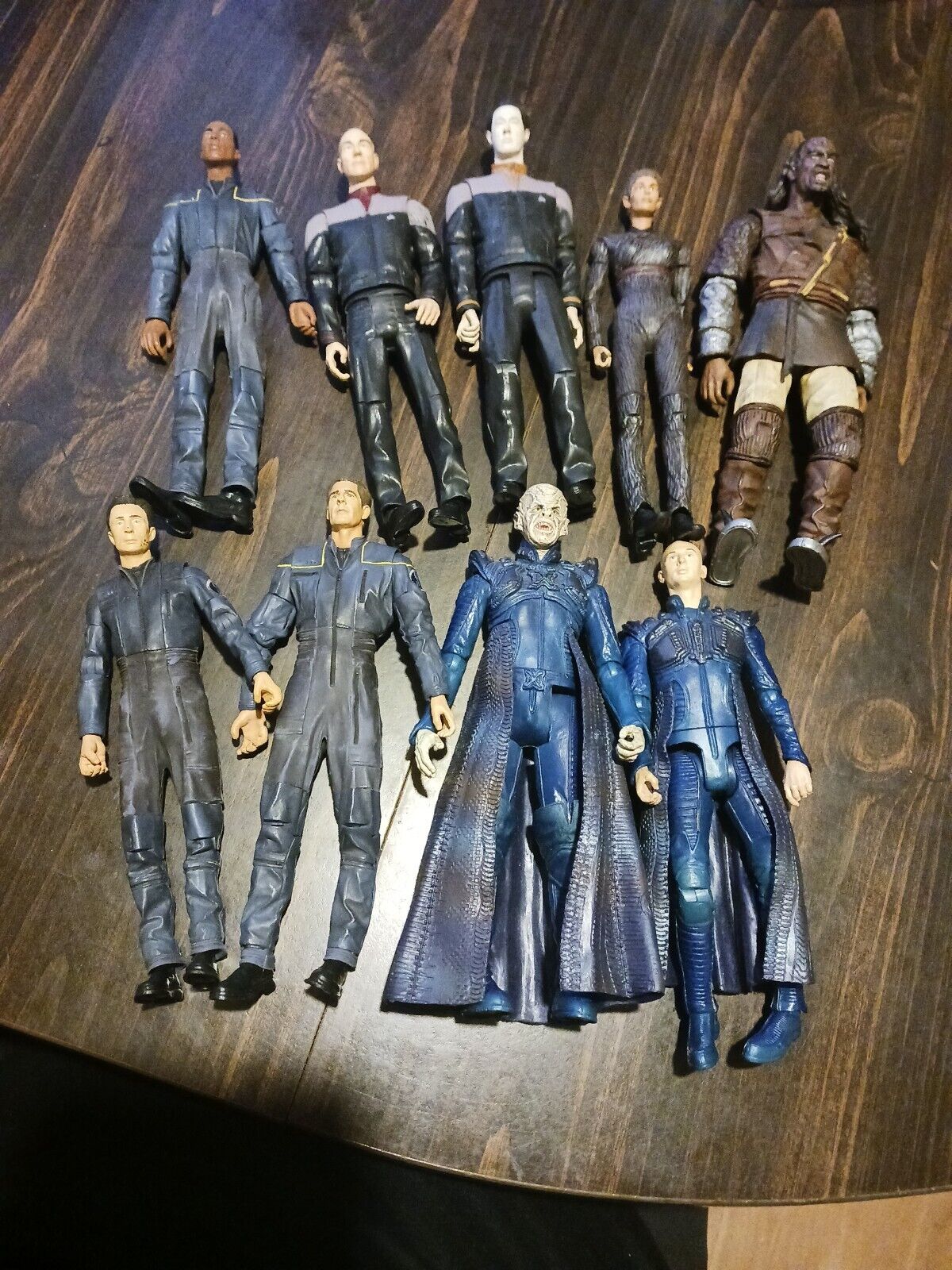 2002 Star Trek Lot Of Figures