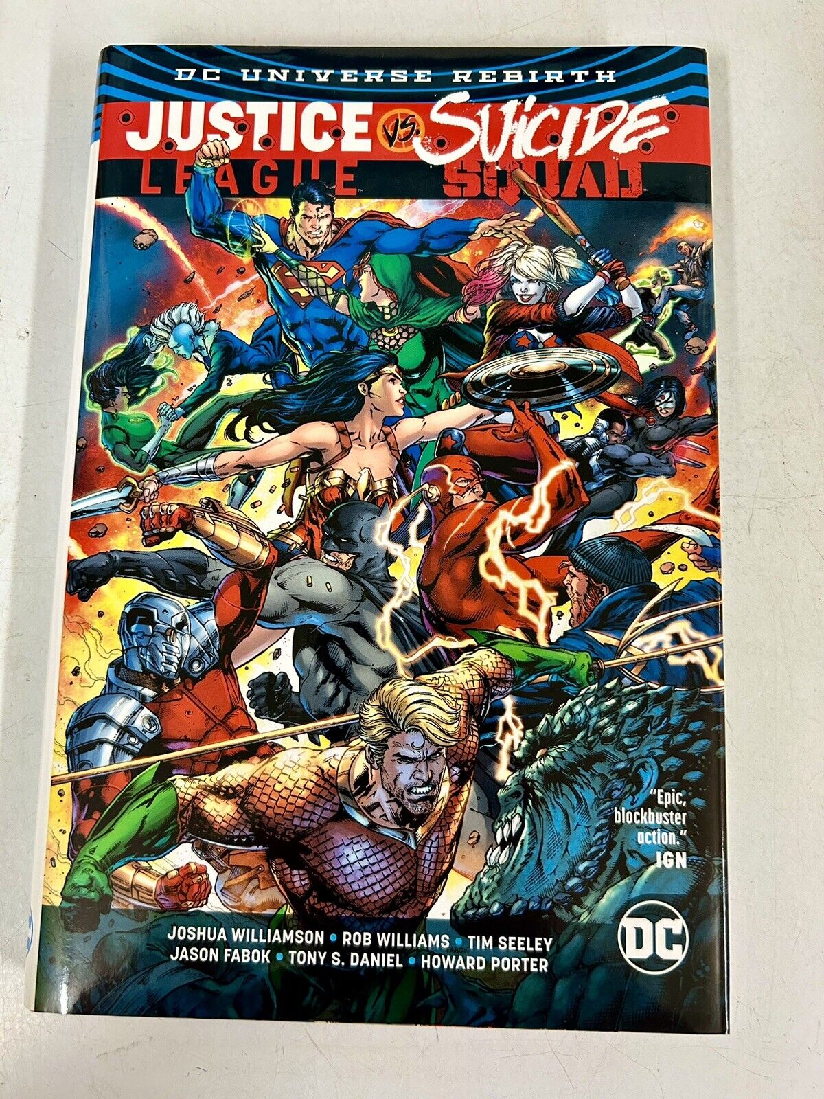 DC Comics Justice League Vs Suicide Squad Hardcover