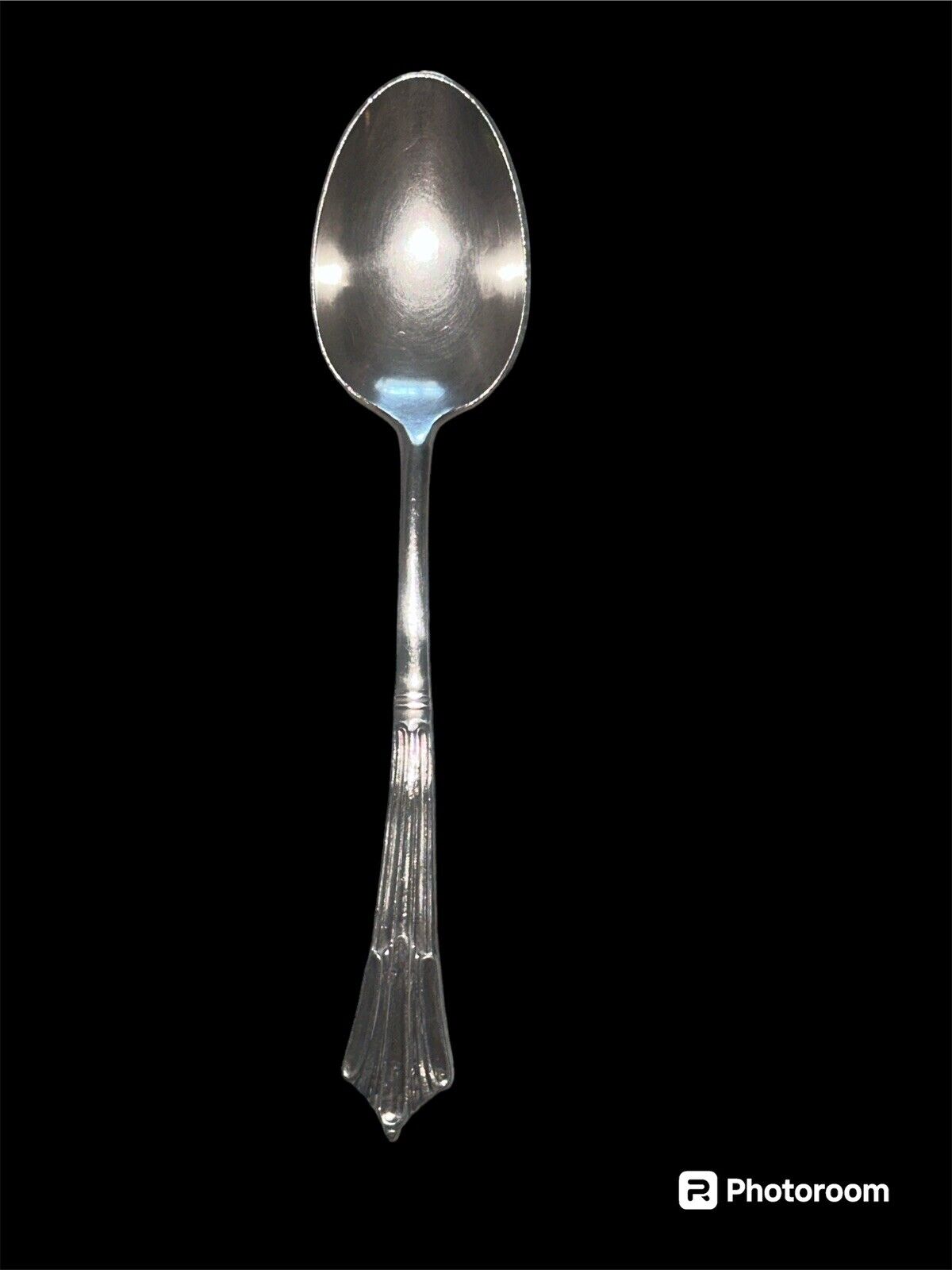 Fred Harvey Santa Fe RR Silver Dining Room Spoon By GM Co 👑  EP
