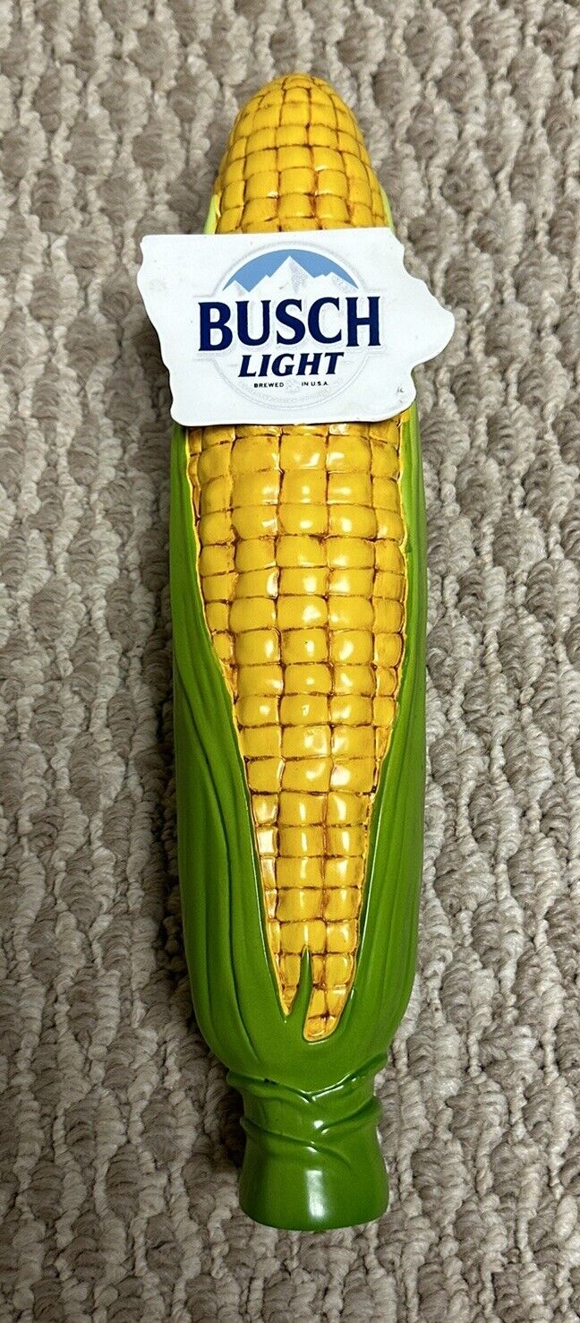 Ultra Rare Busch Light Corn Cob 🌽 Tap Handle 🔥”IOWA” Edition