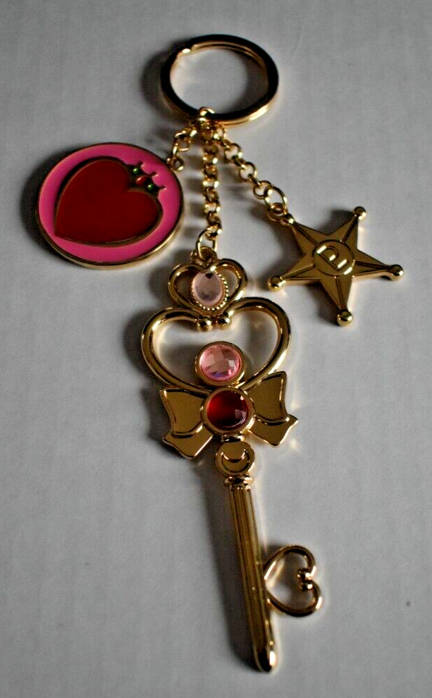 Sailor Moon 20th Space Time Key type Bandai official Bag Charm Read description