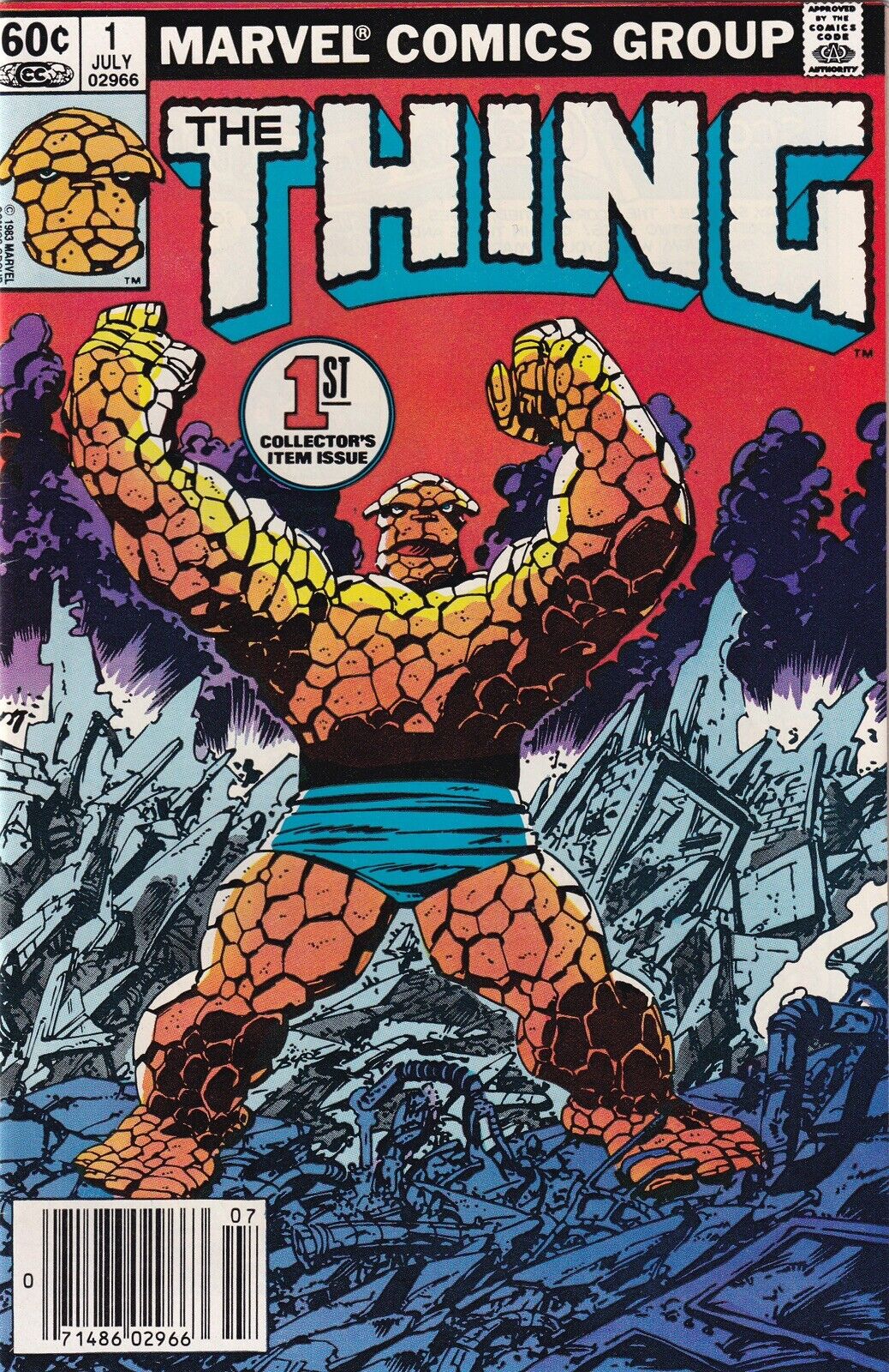 The Thing #1 (Marvel Comics, 1983) 1st Collectors Item Issue John Byrne Cover
