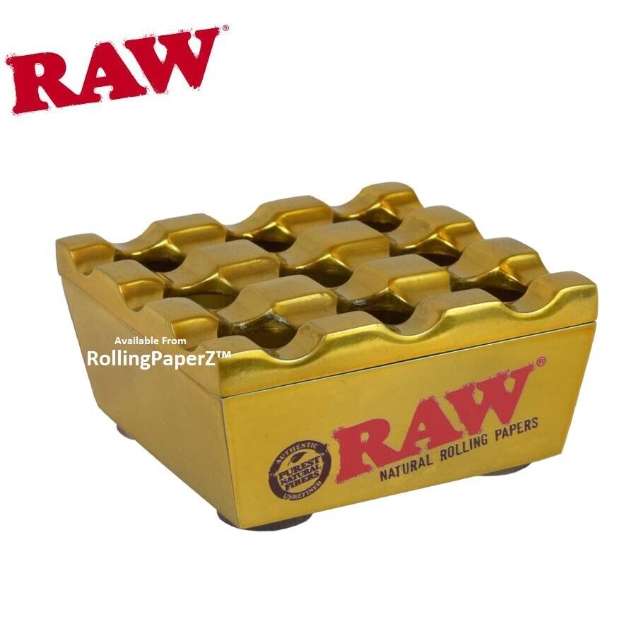 New RAW Rolling Papers VANASH TRAY - Windproof Patio Ashtray - Just Released 