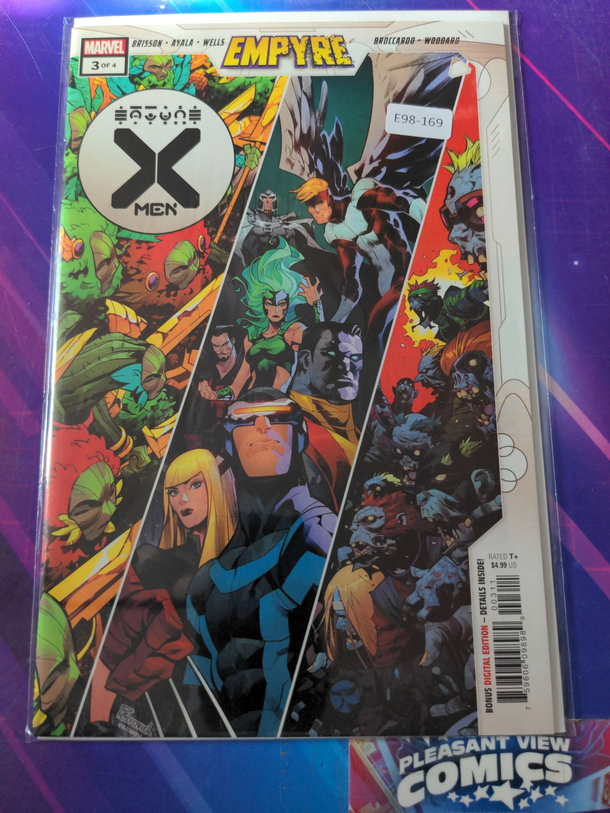 EMPYRE: X-MEN #3 MINI HIGH GRADE MARVEL COMIC BOOK E98-169