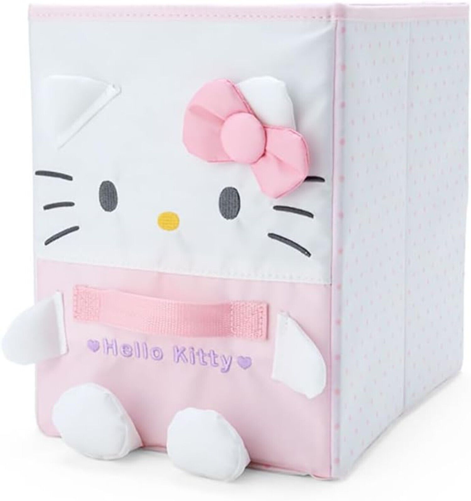 Sanrio Character Hello Kitty Folding Storage Case S Size New Japan