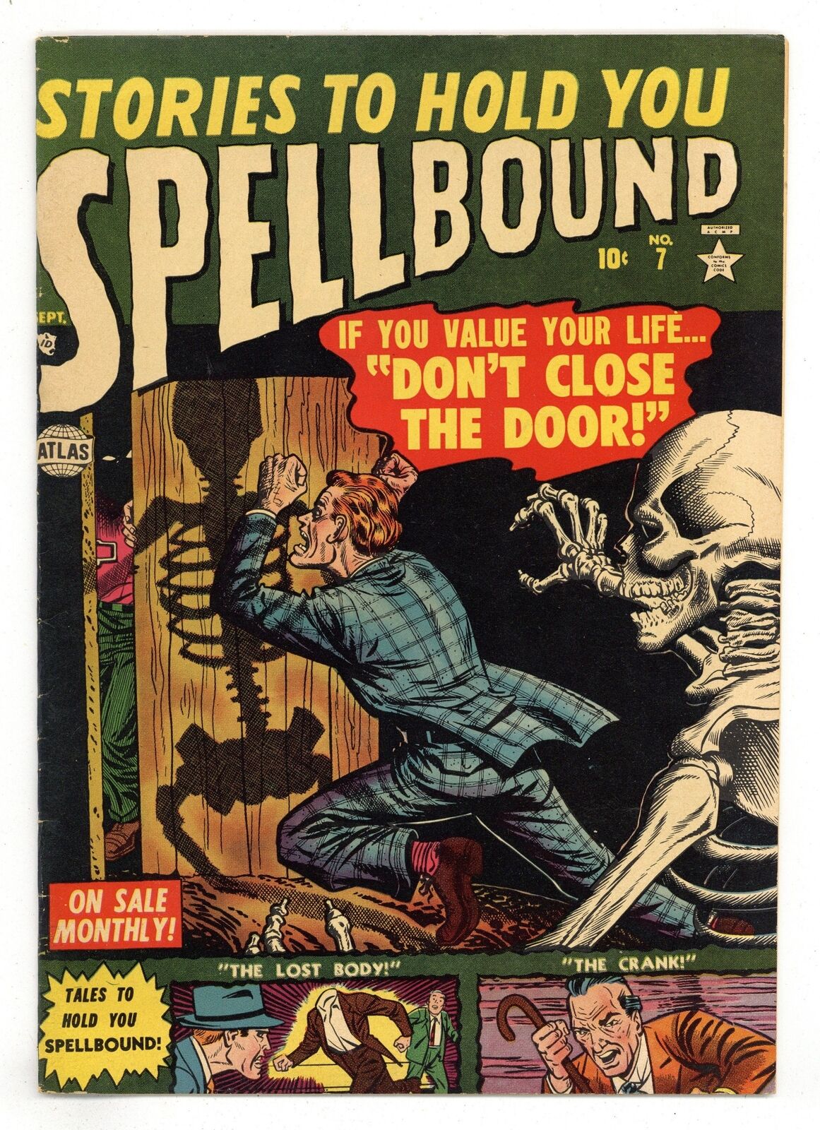 Spellbound #7 VG+ 4.5 1953