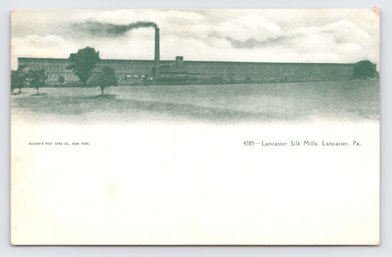 Stehli Silk Mill Lancaster PA c1905 Postcard Manheim Township, Current Loft Apts