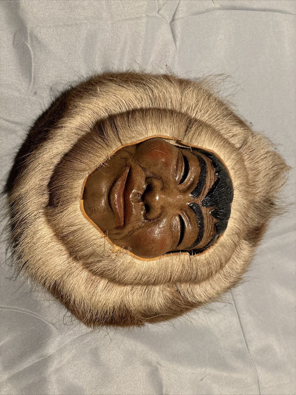 Lonnie H. Temple Alaska Hand Crafted Mask 