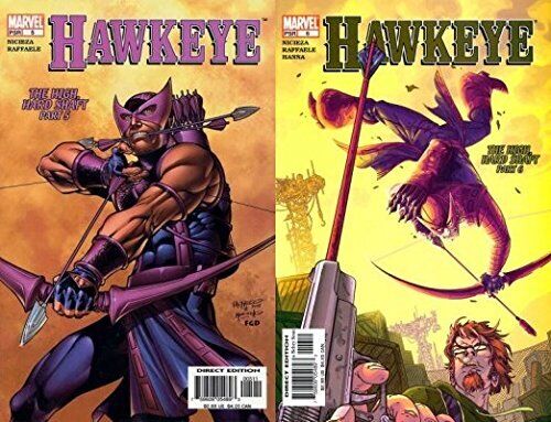 Hawkeye #5-6 Volume 3 (2003-2004) Marvel Comics - 2 Comics