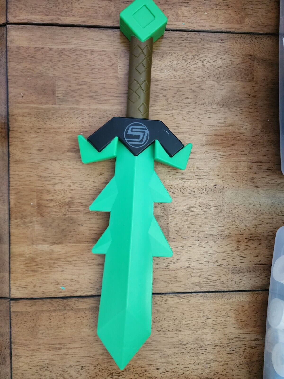 2015 Tube Heroes - Captain Sparklez\' Slime Sword Green Plastic