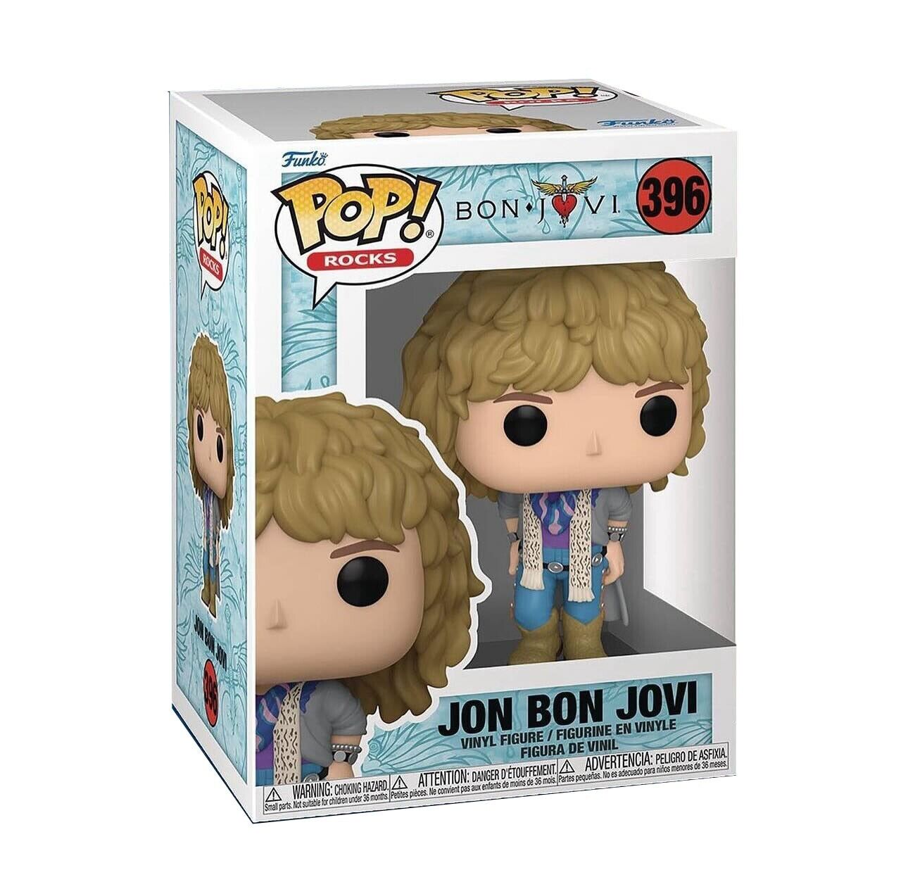 Funko POP Rocks Jon Bon Jovi vinyl figure # 396 (PRE-ORDER)