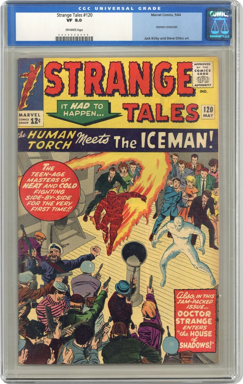 Strange Tales #120 CGC 8.0 1964 0059948008
