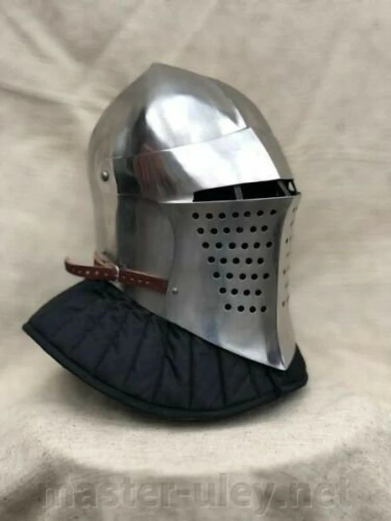 Medieval Griffin helmet Barbuta Helmet Full face Battle War metal Armor Helmet