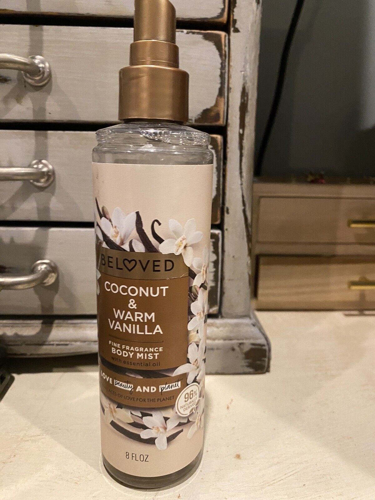 Rich Coconut Warm Vanilla Women\'s Perfumed Fragrance Body Spray Mist Bottle Test