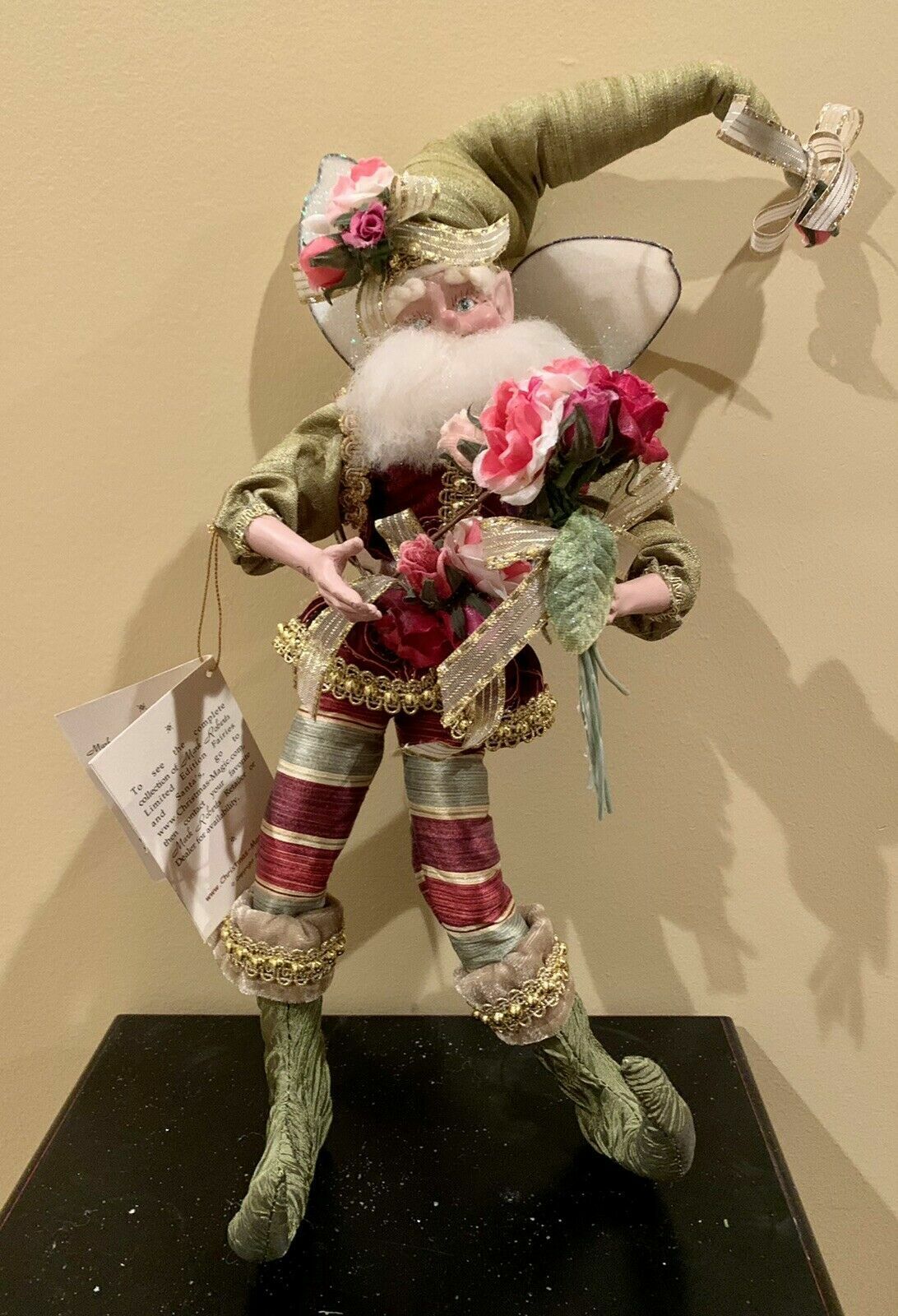 Mark Roberts SIGNED “Rose Garden Fairy” (17” tall) 51-91908 (29 of 750)