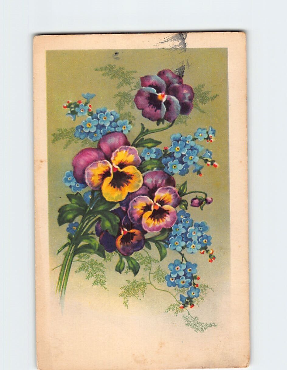 Postcard Beautiful Flower Art Print