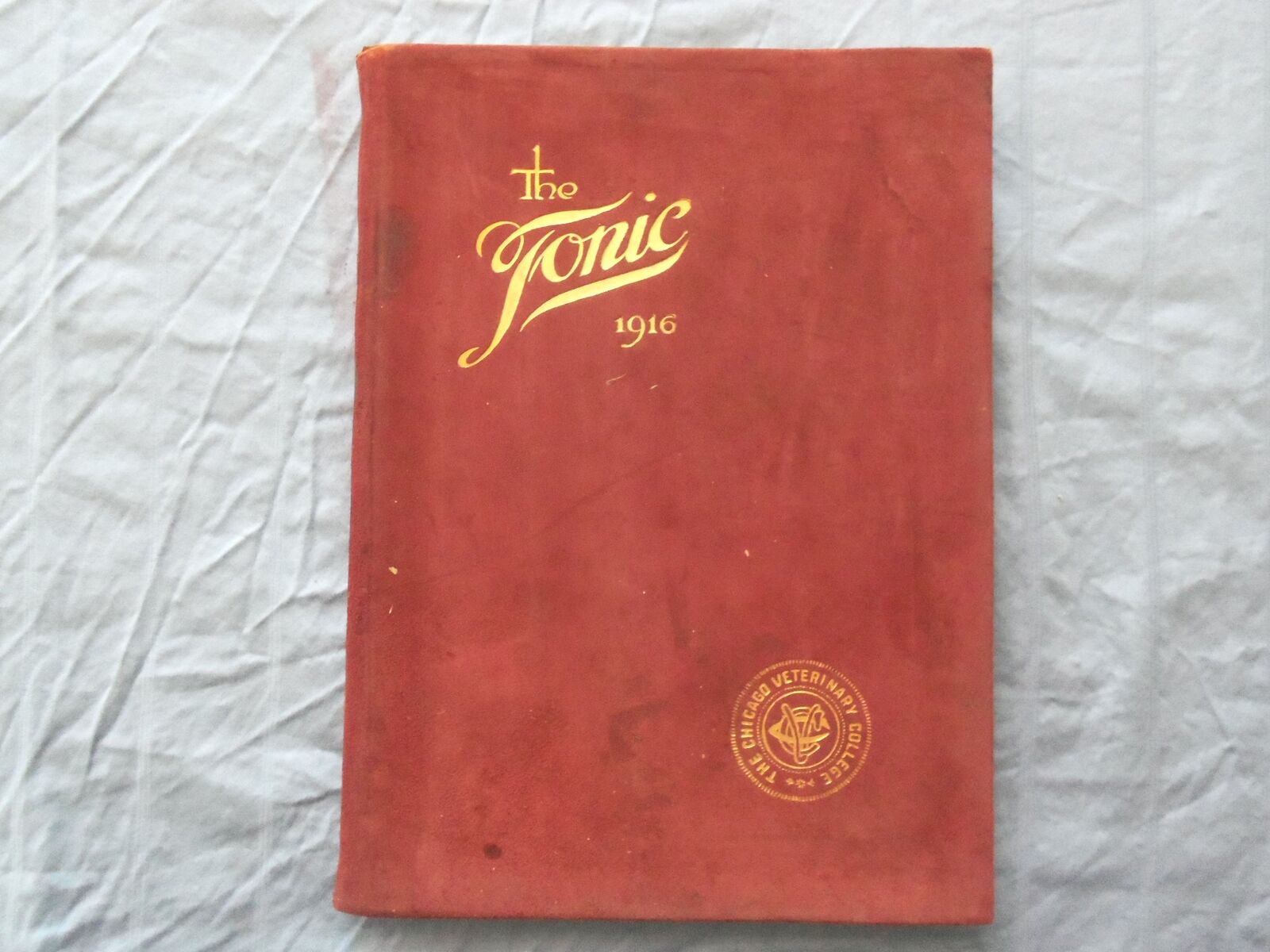 1916 THE TONIC CHICAGO VETERINARY COLLGE YEARBOOK - CHICAGO, ILLINOIS - YB 3393