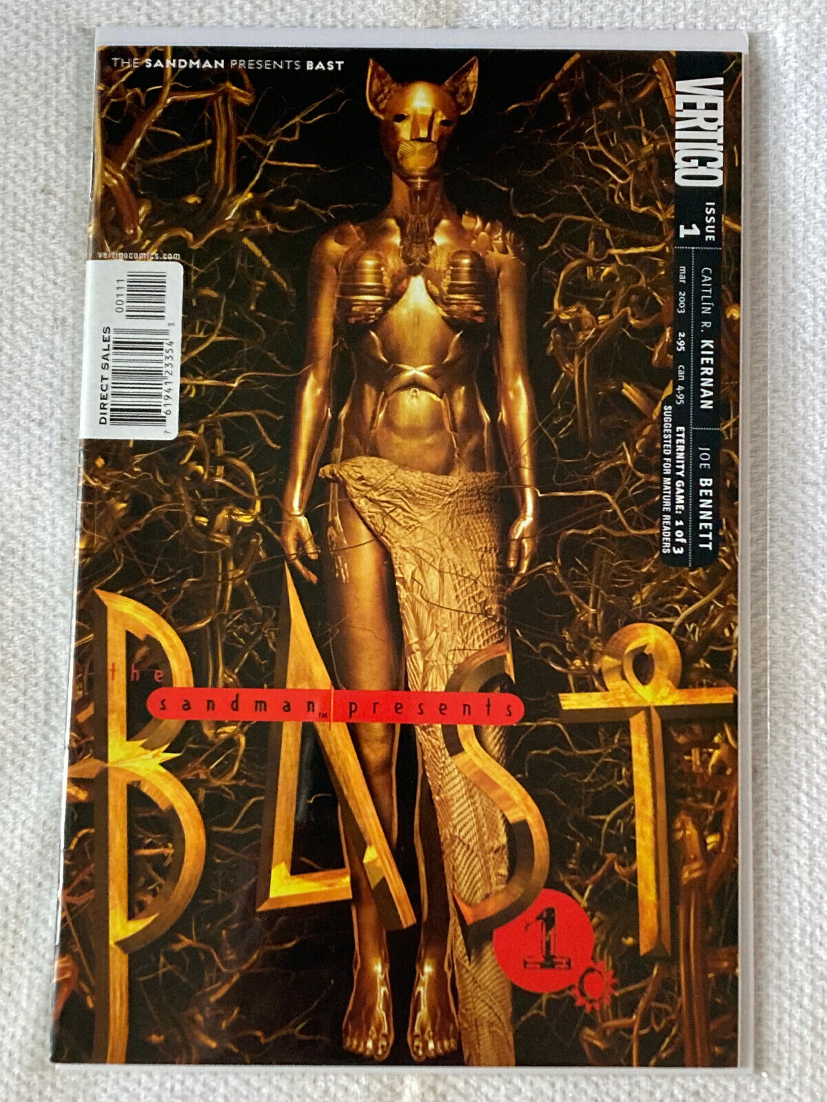 Sandman Presents Bast #1 2003 VF+/NM Vertigo Comics