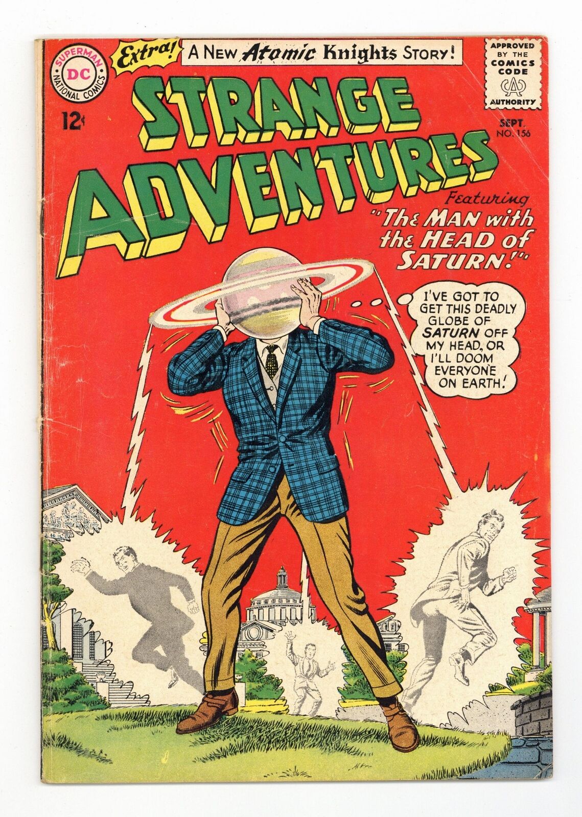 Strange Adventures #156 VG 4.0 1963