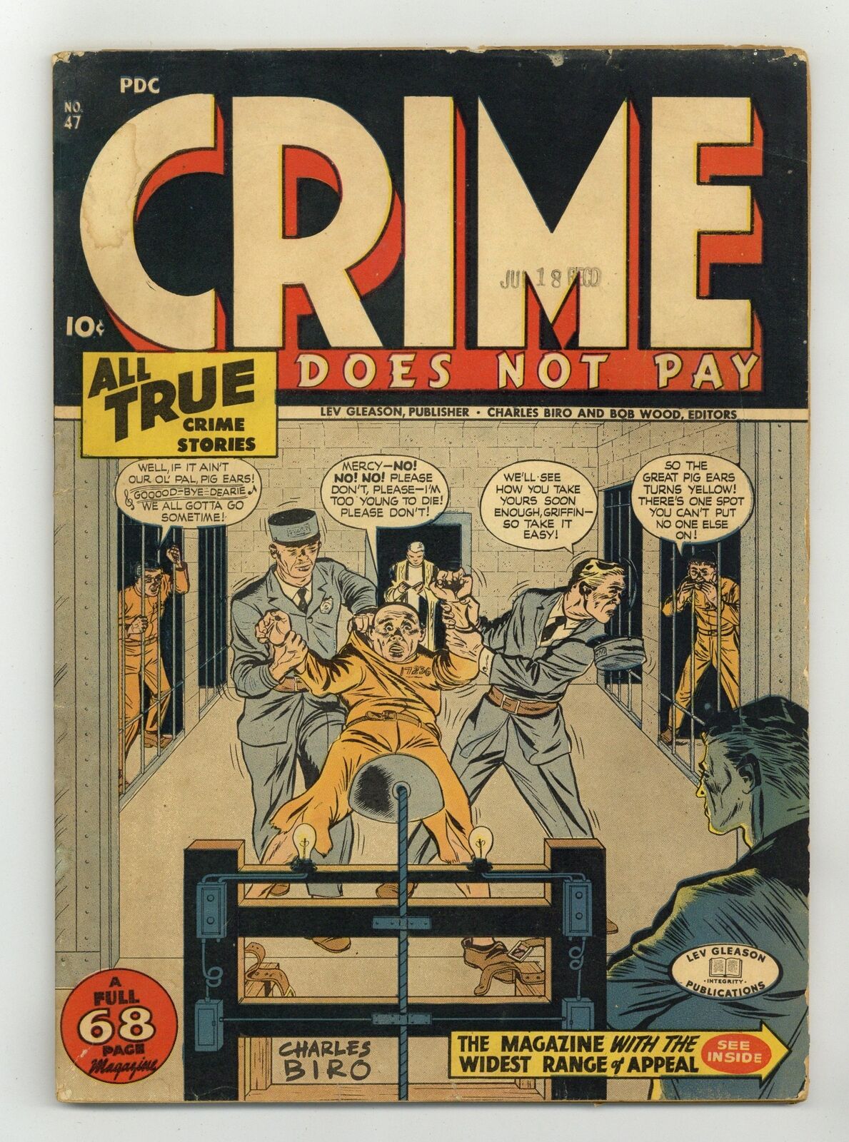 Crime Does Not Pay #47 GD+ 2.5 1946