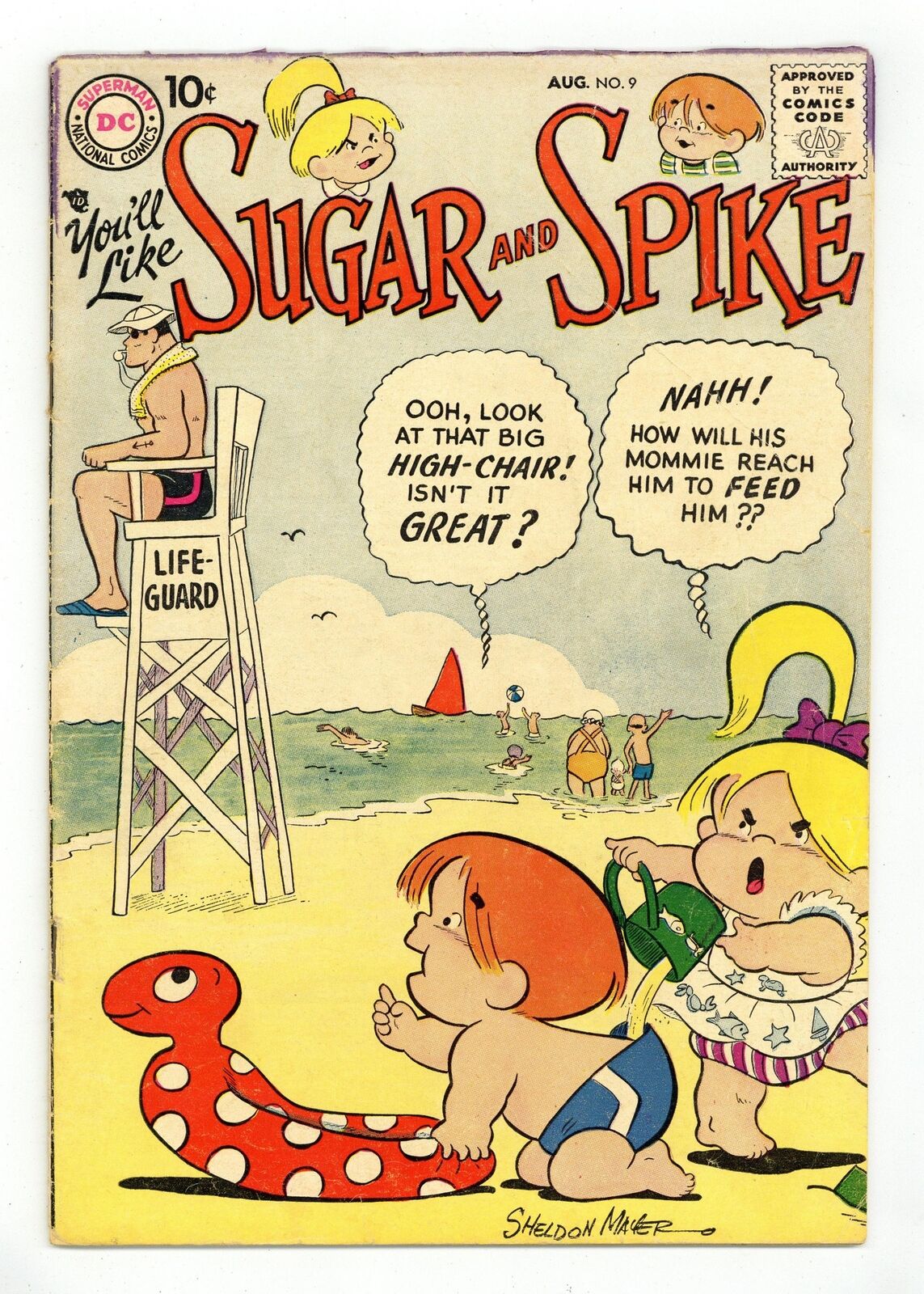 Sugar and Spike #9 GD/VG 3.0 1957
