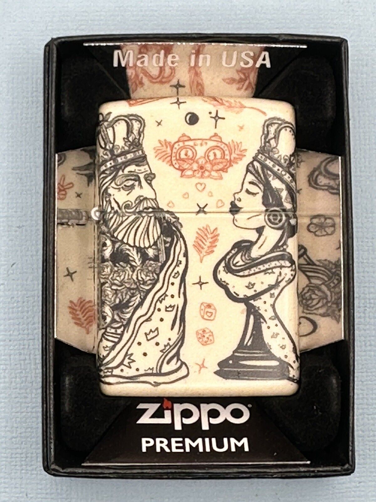 Chess Checkmate Design 46029 Color 540 Zippo Lighter NEW
