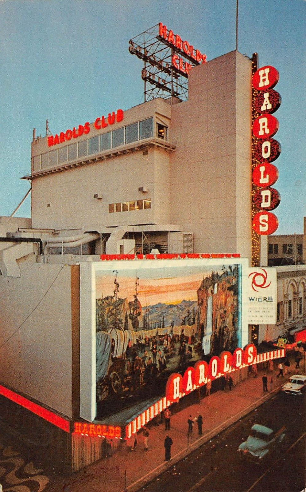 World Famous Harolds Club Reno NV Nevada 1964 Postcard 4472