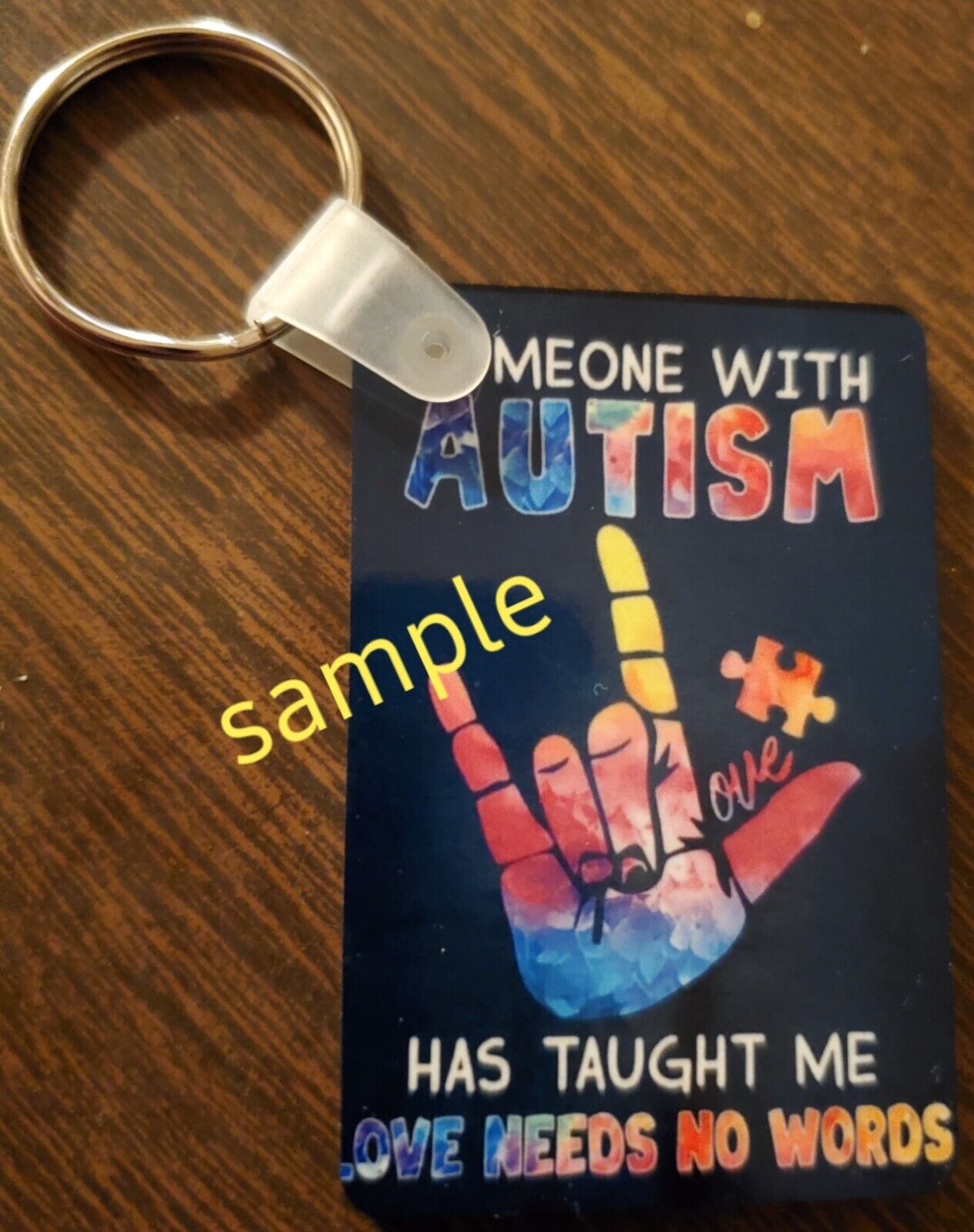 Autism  Keychain 