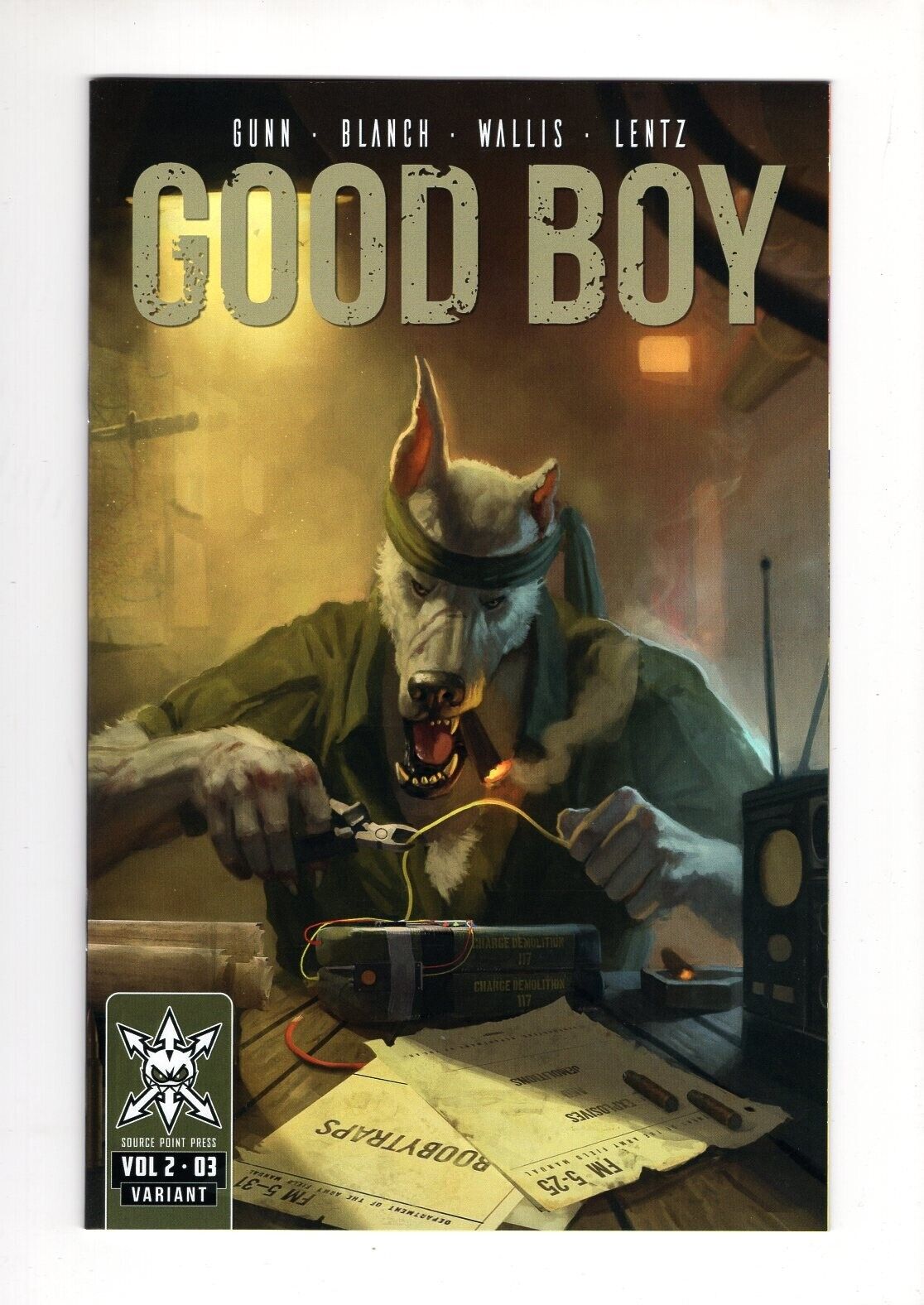 GOOD BOY VOL 2 #3 WHATNOT AARON BARTLING EXCLUSIVE NYCC 2022 VARIANT NM