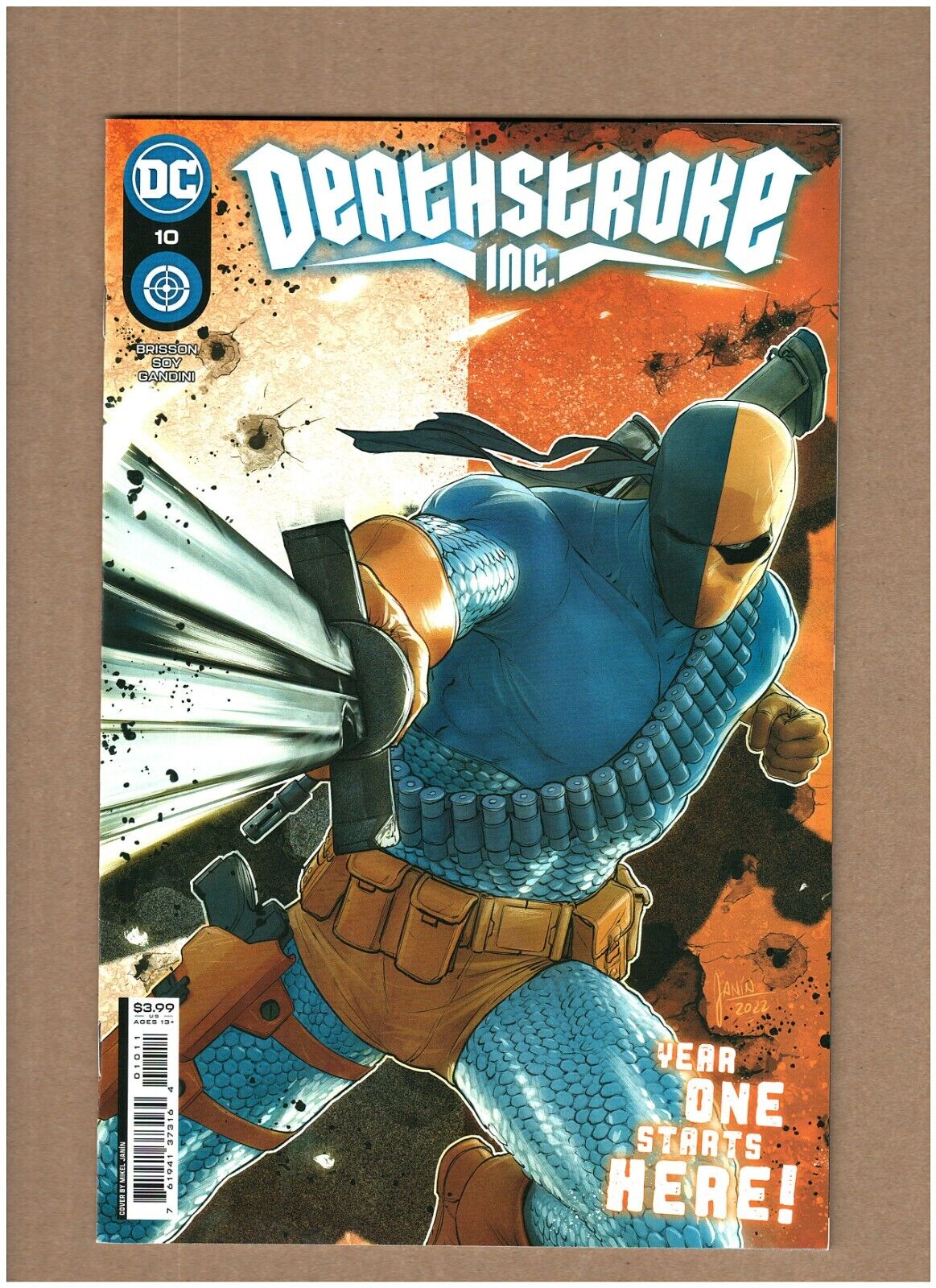 Deathstroke Inc. #10 DC Comics 2022 NM- 9.2