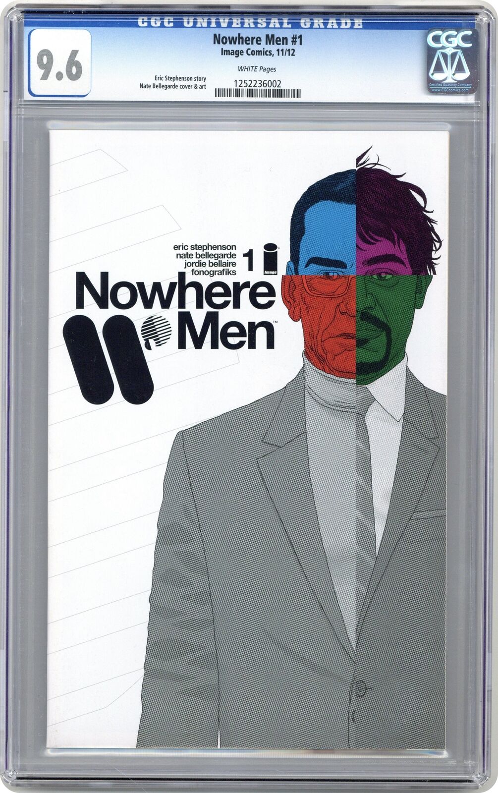 Nowhere Men 1A CGC 9.6 2012 1252236002