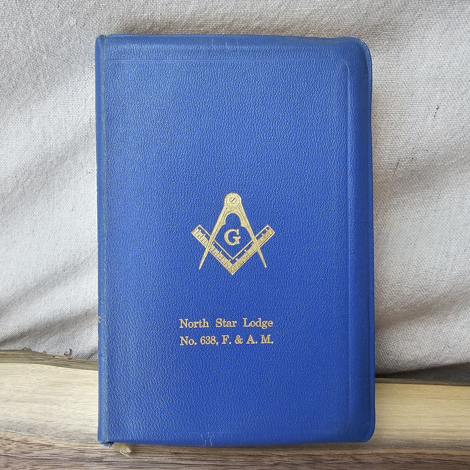 Vintage Freemason Mason Holy Bible Self Pronouncing 1957 Masonic Lodge Homlan