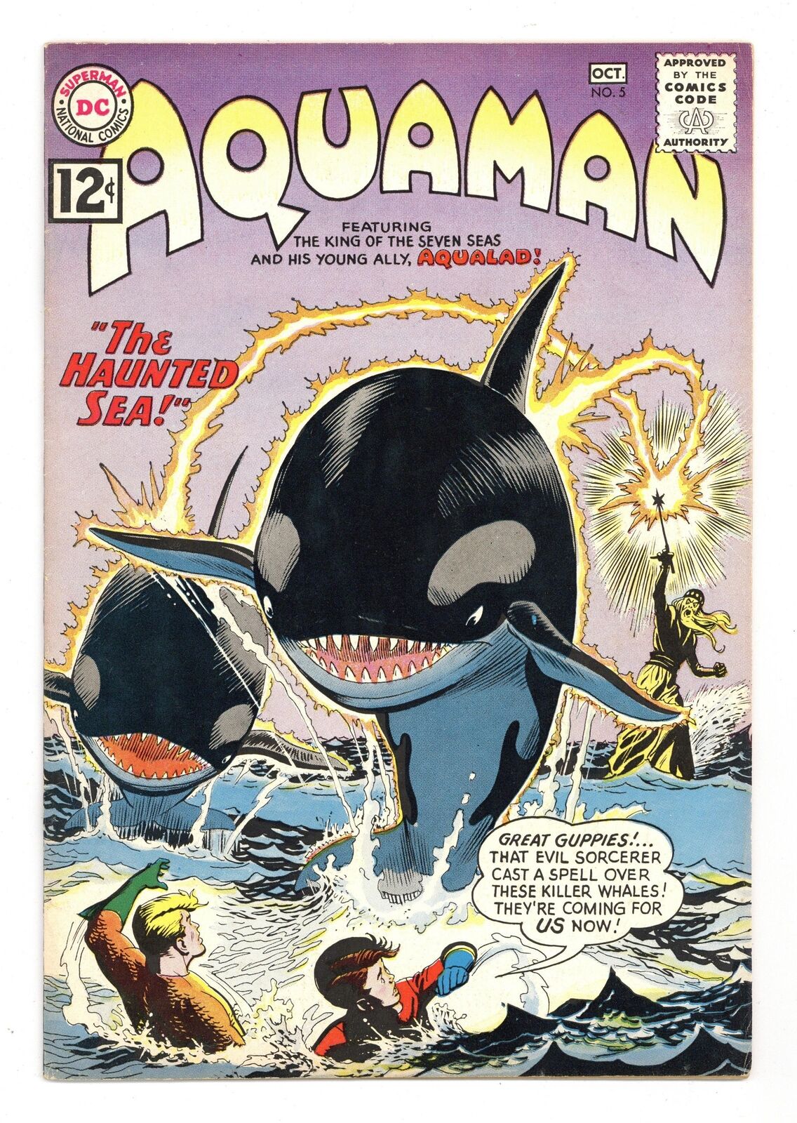 Aquaman #5 FN+ 6.5 1962