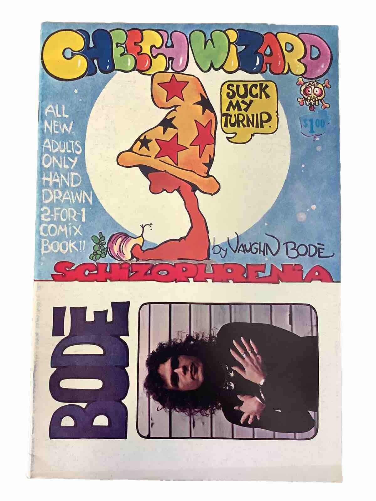Cheech Wizard Schizophrenia Last Gasp 1973 Underground Comic Book