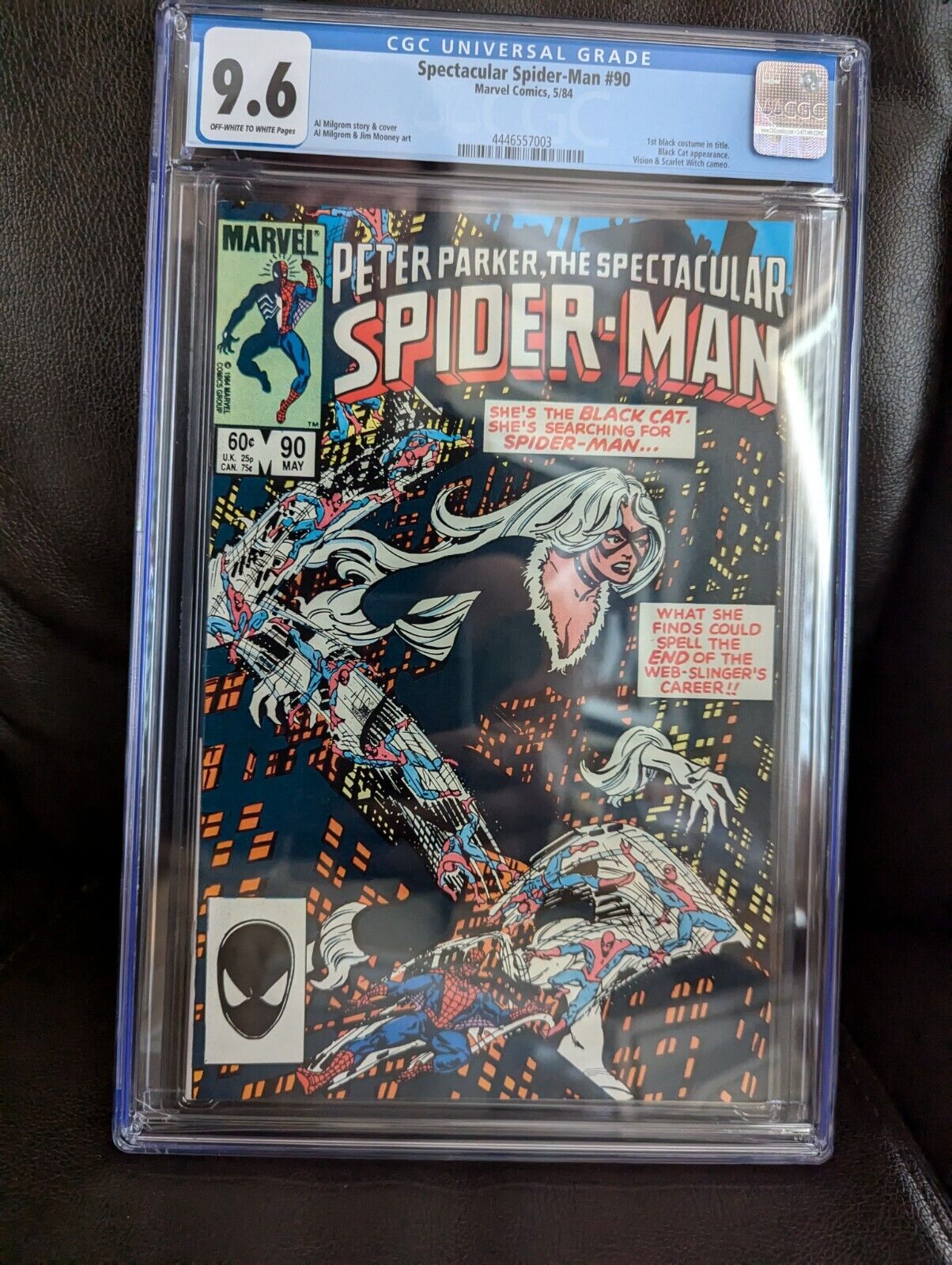 Spectacular Spider-Man #90 CGC 9.6 1st Black suit (One Of)