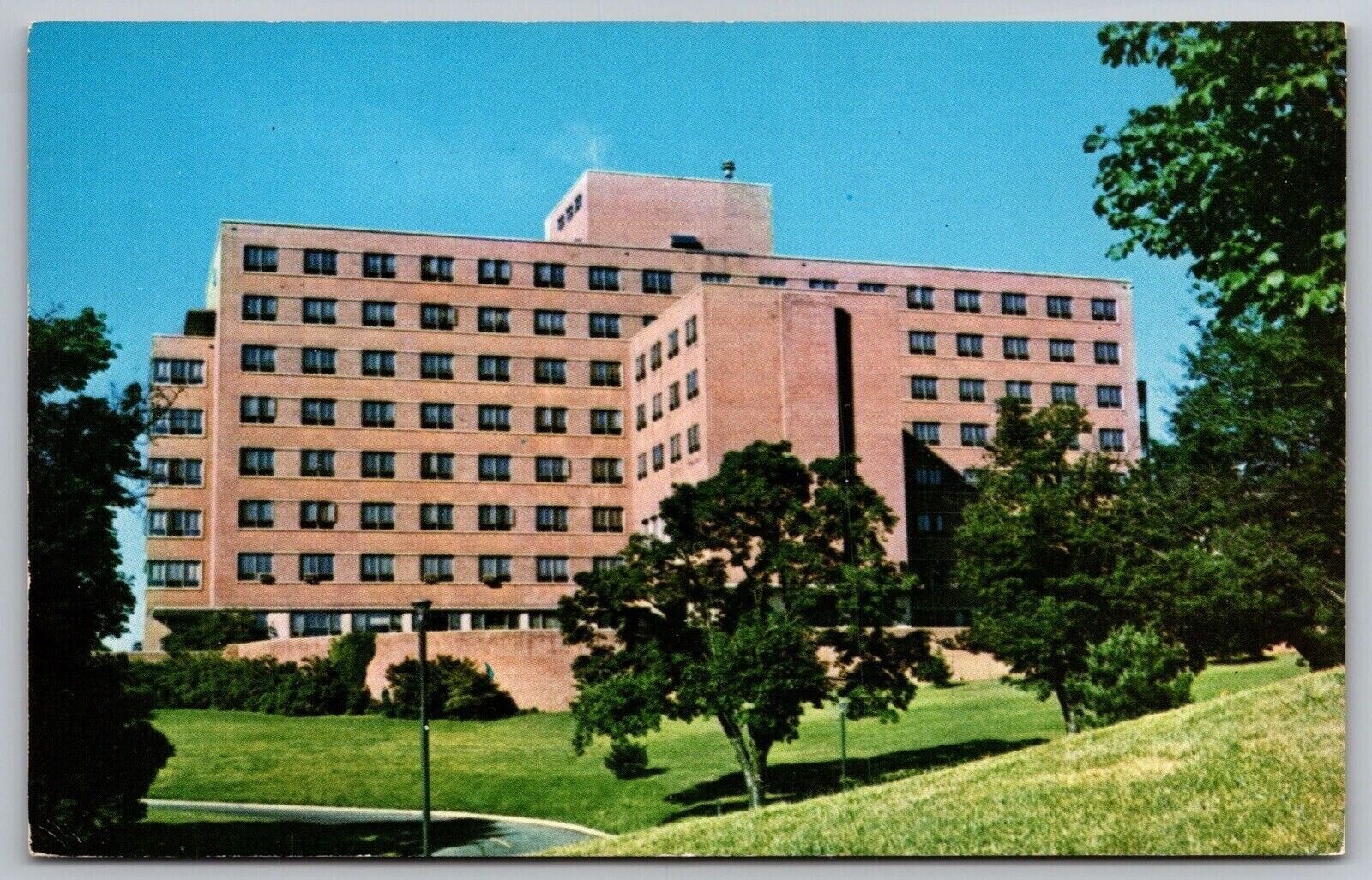 Mount Wilson Maryland Mt Wilson State Hospital Streetview Chrome Postcard