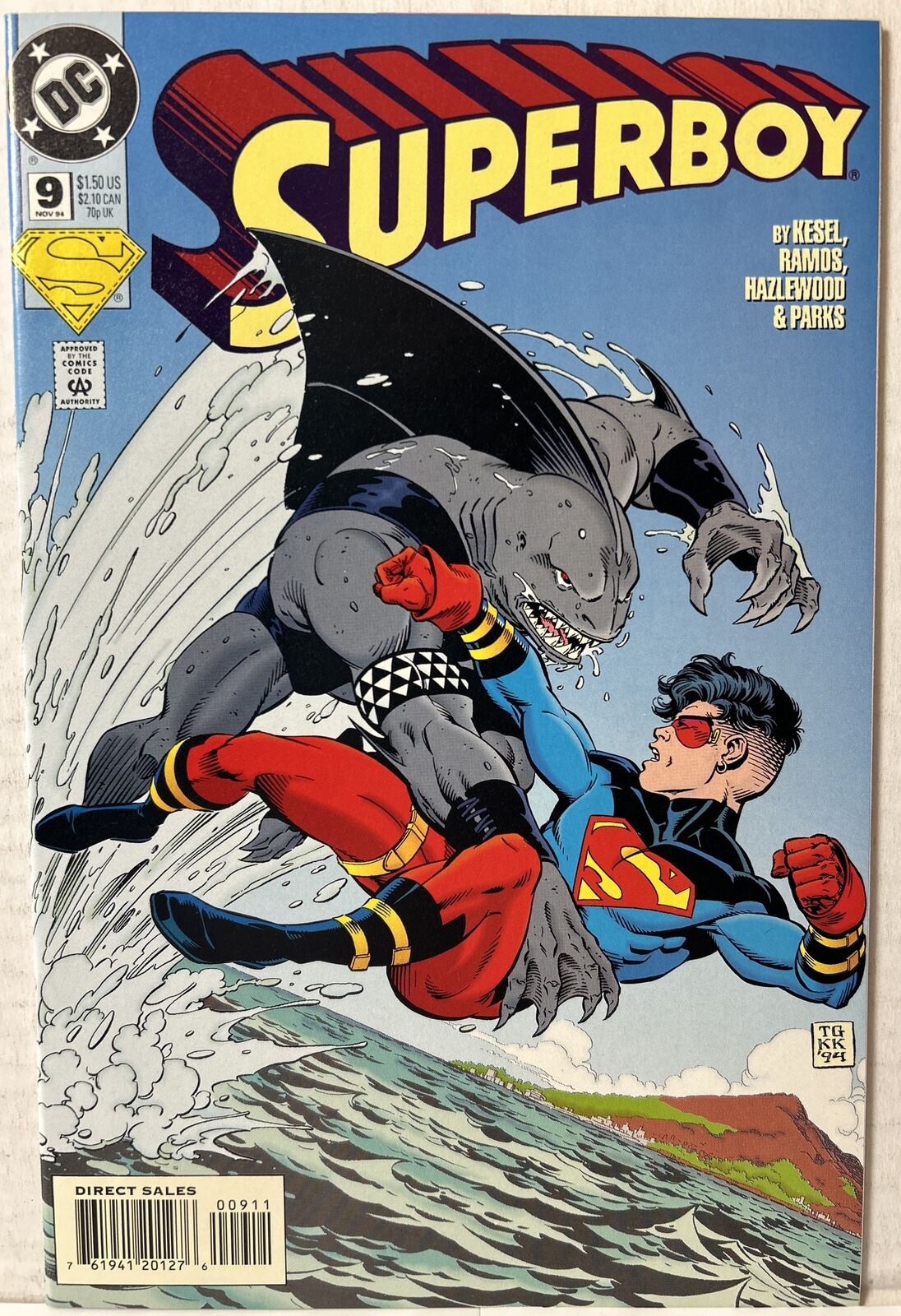 Superboy #9 1st Appearance King Shark Suicide Squad DC Comics NM