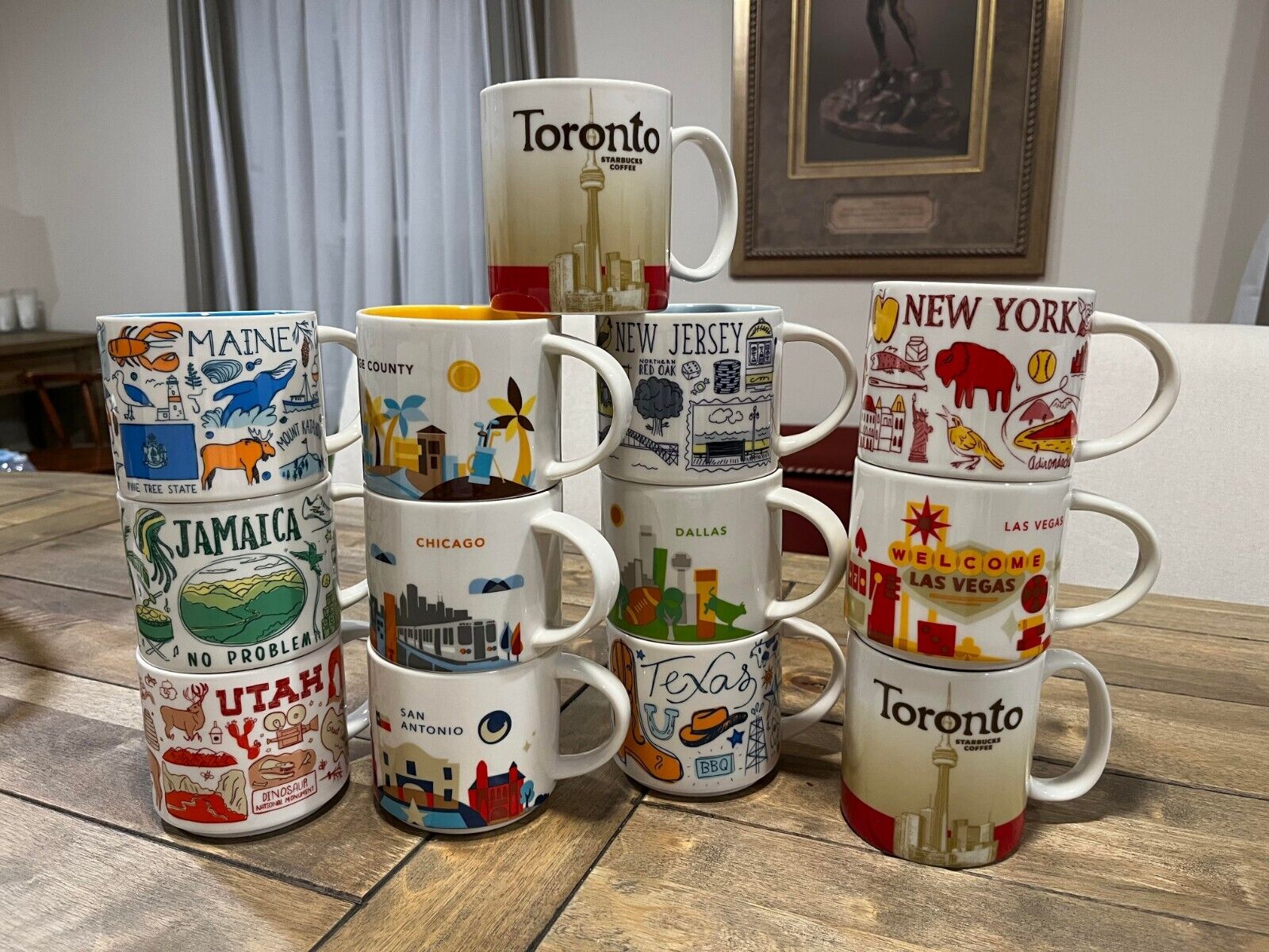 Starbucks City And State Mugs Variations Vintage Cups From 2014 to 2019 More