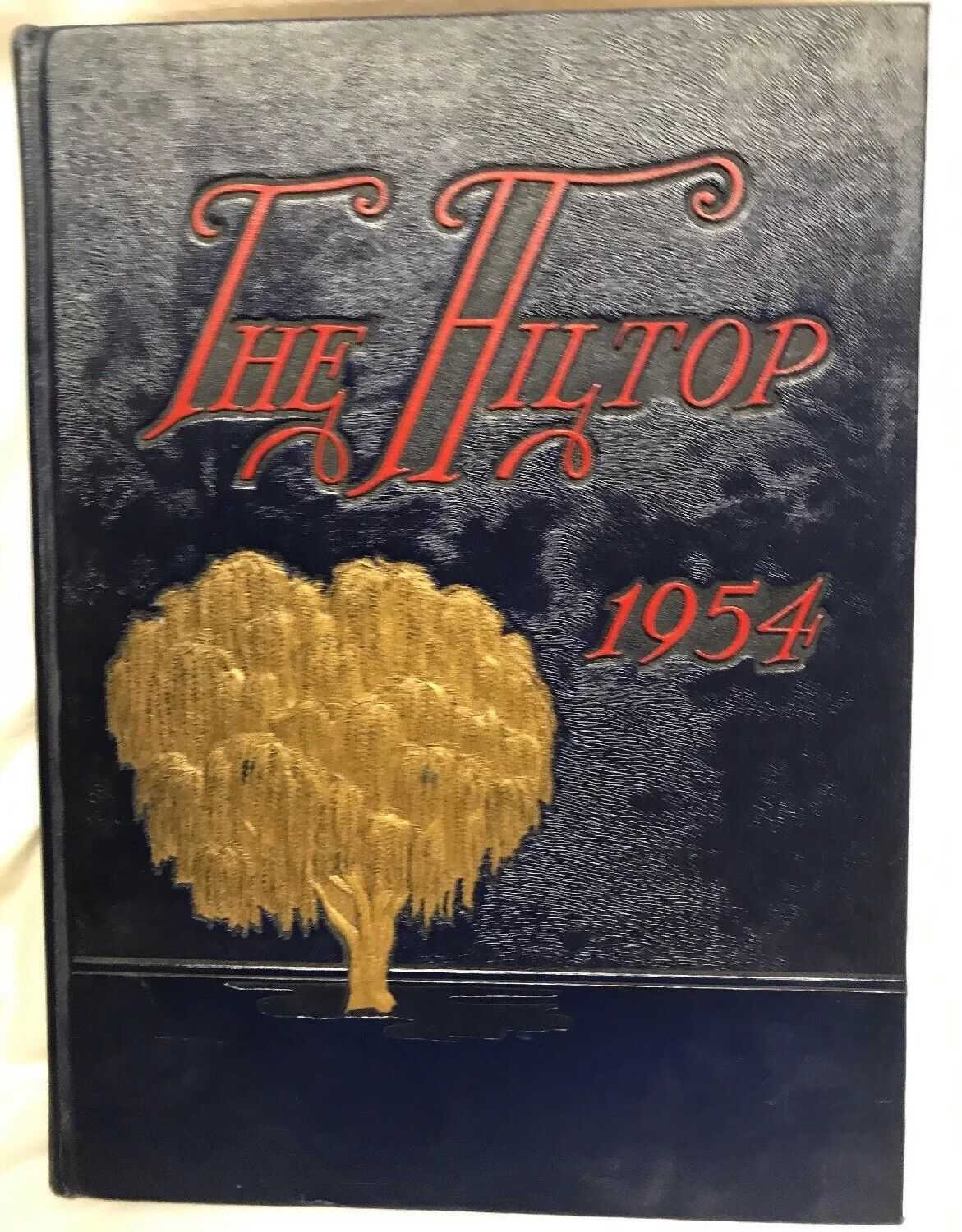 1954 Hillsboro Community High School Yearbook Hillsboro, Illinois The Hilltop