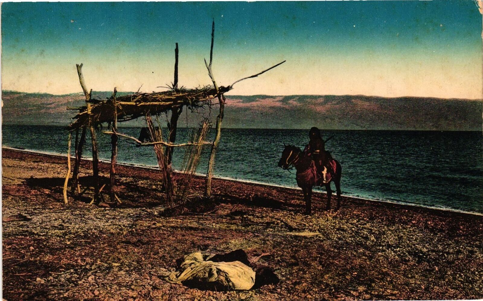 Vintage Postcard- The Dead Sea