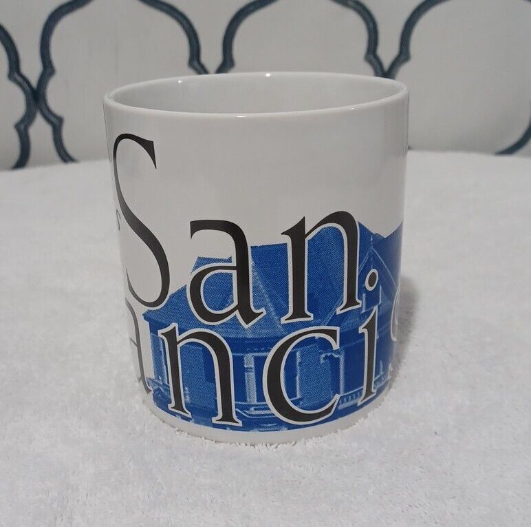 Vintage 1994 Starbucks San Francisco Collector Series City Mug