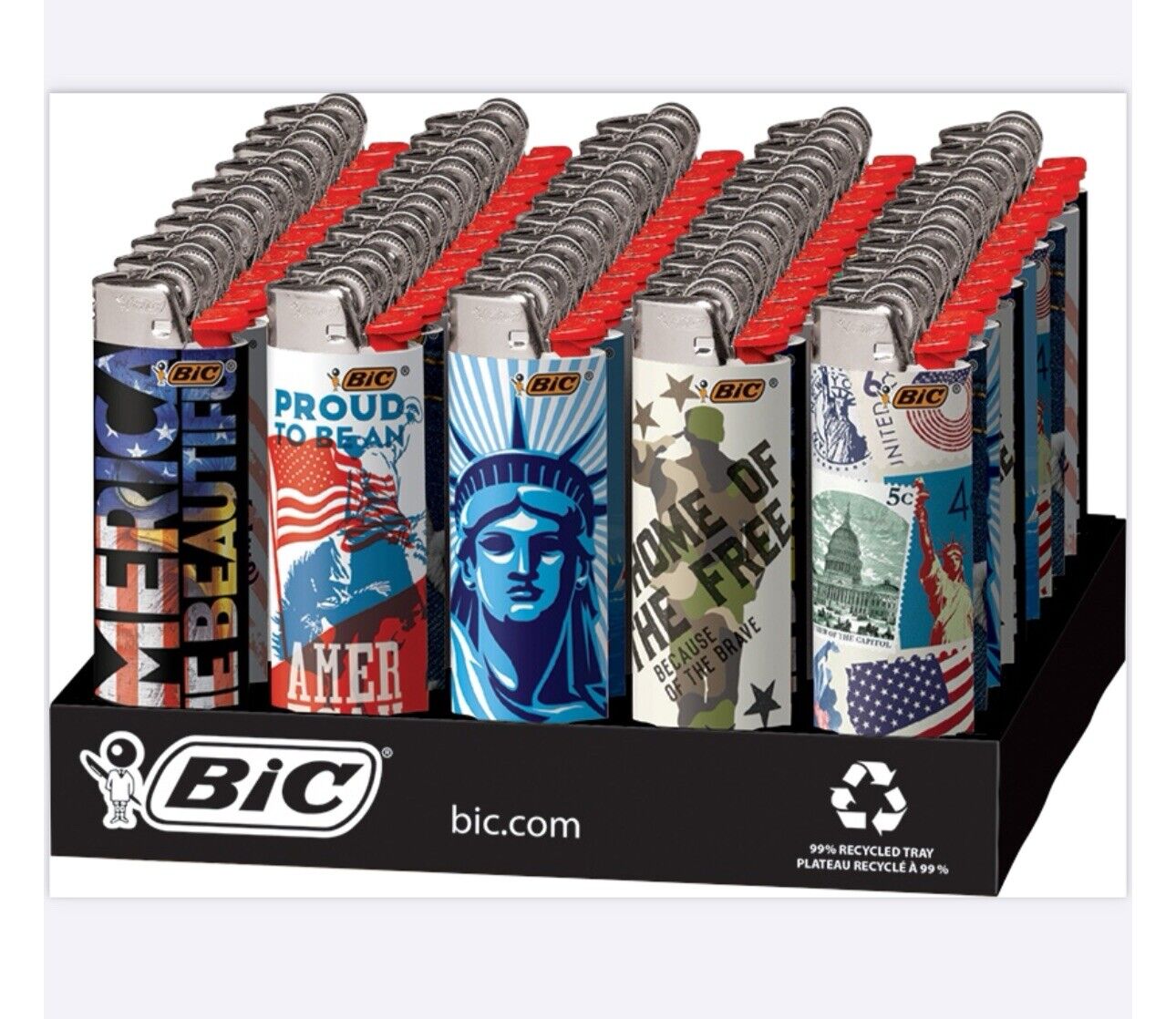 BIC LTR AMERICANA SPECIAL EDITION 50CT
