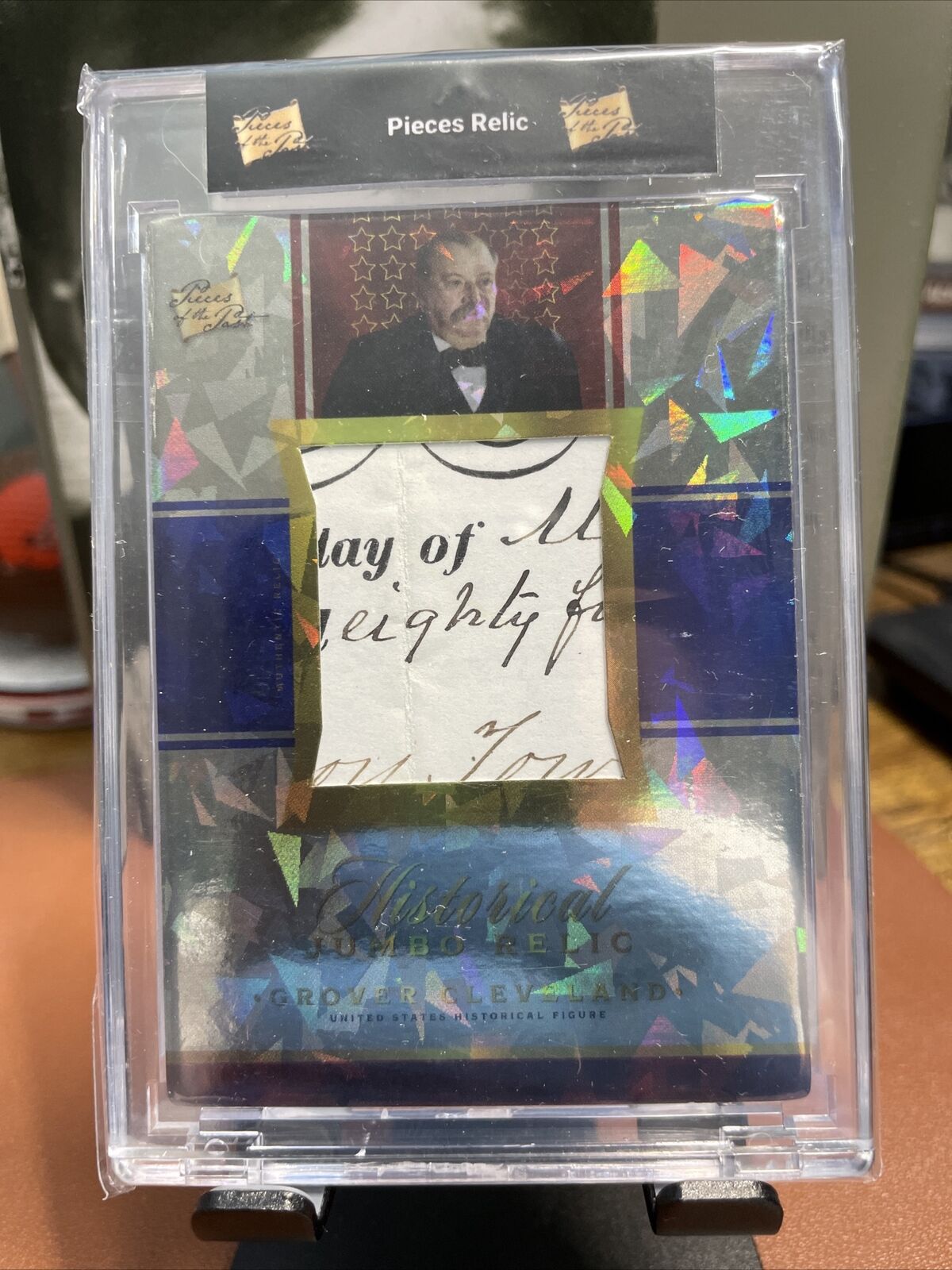 Pieces Of The Past Grover Cleveland Jumbo Written Relic 🔥🇺🇸🔥🛁