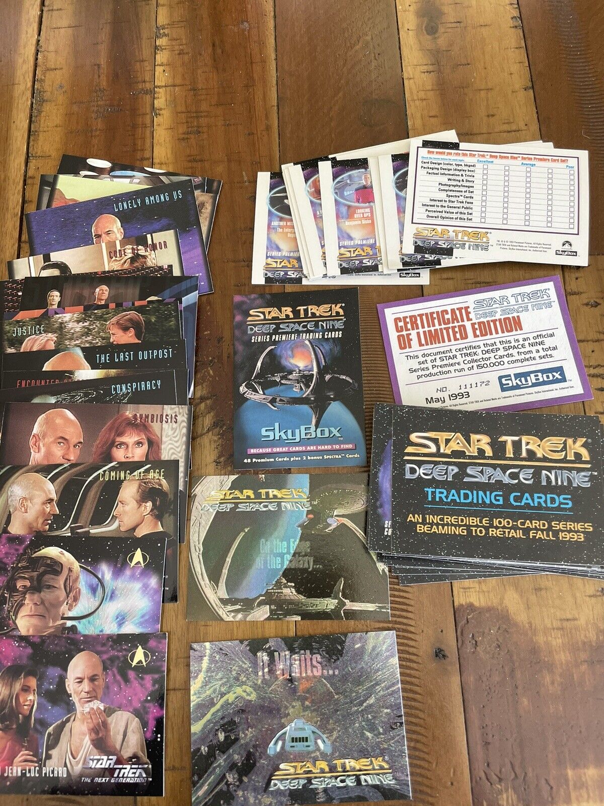 1993 Skybox Star Trek Trading Cards