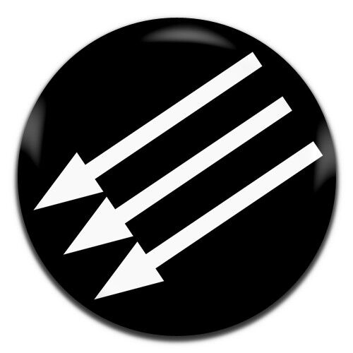 Anti Fascist Fascism Racism 25mm / 1 Inch D Pin Button Badge